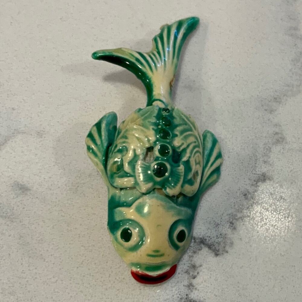 Vintage Fish Brooch - Picture 1 of 3